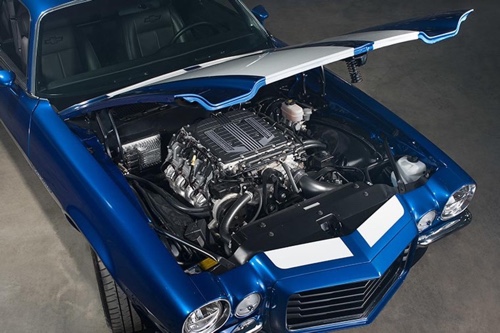 LS Swap corvette engine at Accelerate Auto Repair in Rowlett, Tx.