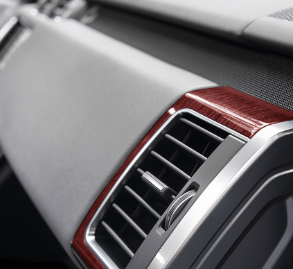 image of a/c and heating vent inside vehicle that came in for auto repair services at Accelerate Auto Repair in Rowlett Tx