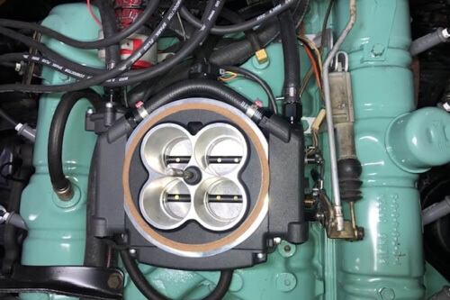 3 Big Reasons To Go With The Holley Sniper EFI Upgrade with Accelerate Auto Repair in Rowlett Tx closeup image of Holley Sniper EFI upgrade done in shop