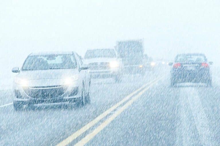Cars Driving in Rain - Accelerate Auto Repair and Collision